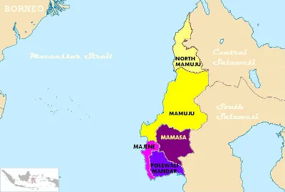 Daftar Nama Kabupaten Berikut Ibukotanya di Provinsi Sulawesi Barat